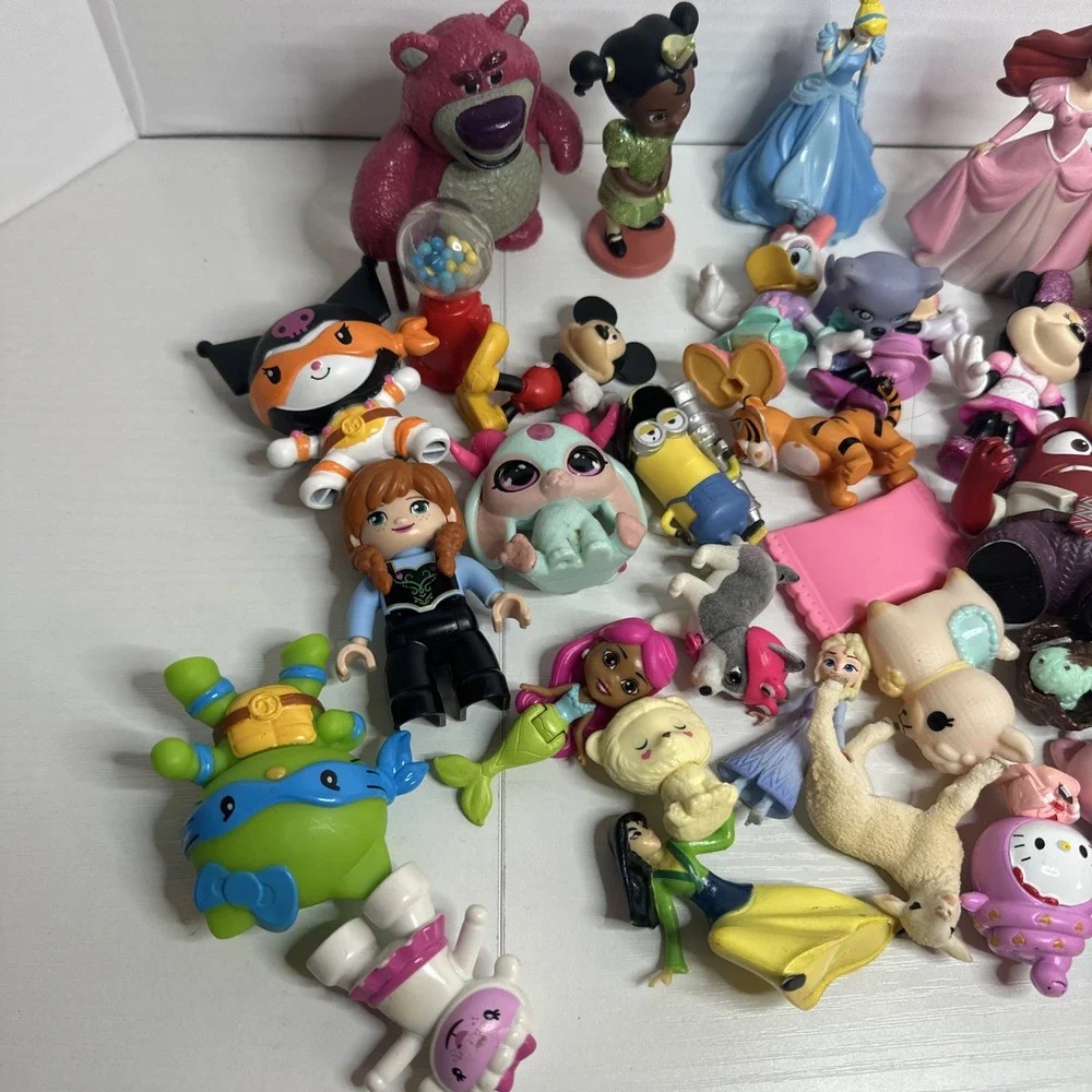 Girls Toys Junk Drawer Lot Figures Accessories More Disney Princess & More